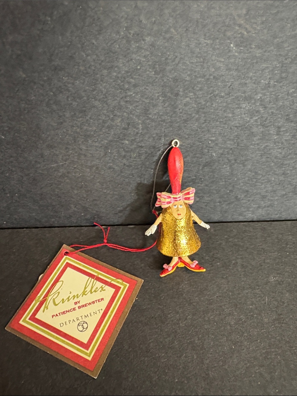 Dept 56 Krinkles by Patience Brewster Bell ornament